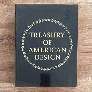 1950‎ Vintage Book “TREASURY OF AMERICAN DESIGN” VOLUME 1 By CHARLES P. HORNUNG